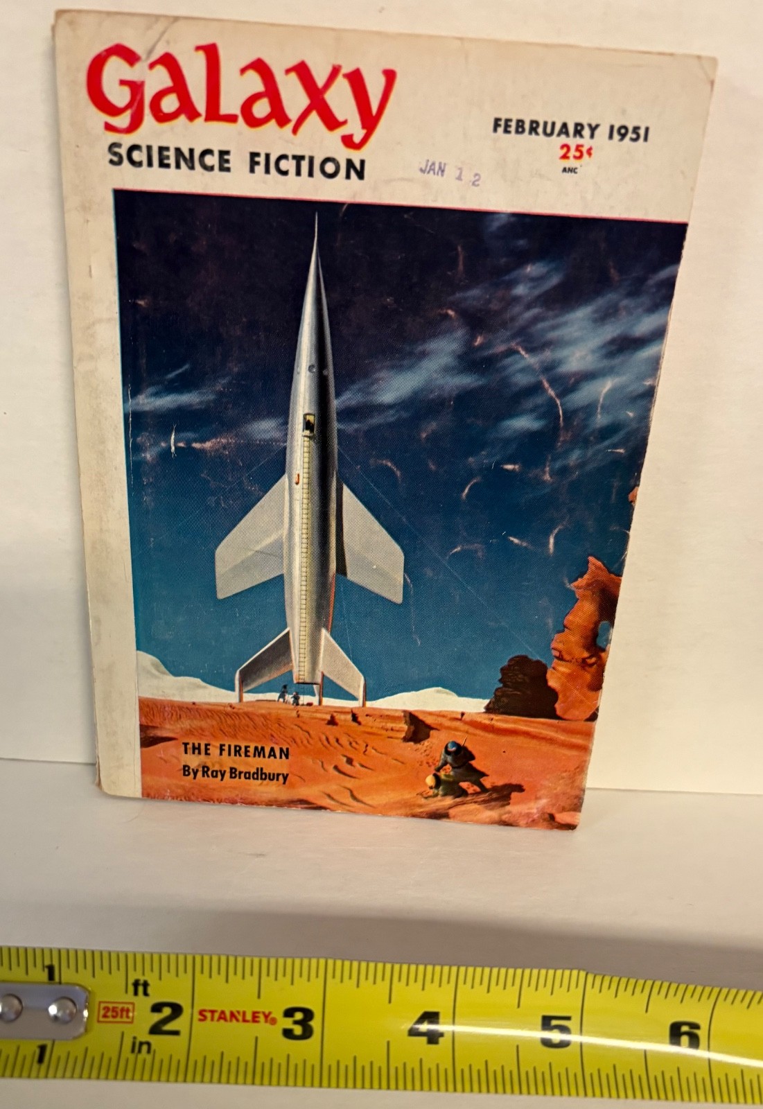 Galaxy Science Fiction Pulp Feb 1951 \