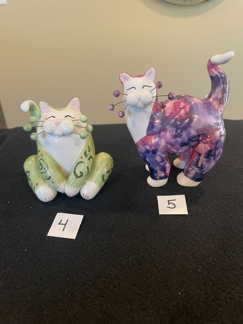 Amy Lancombe Cats  YOU CHOOSE 2002, 2004 COOL GREEN or PURPLE PINK FOIL. A+++