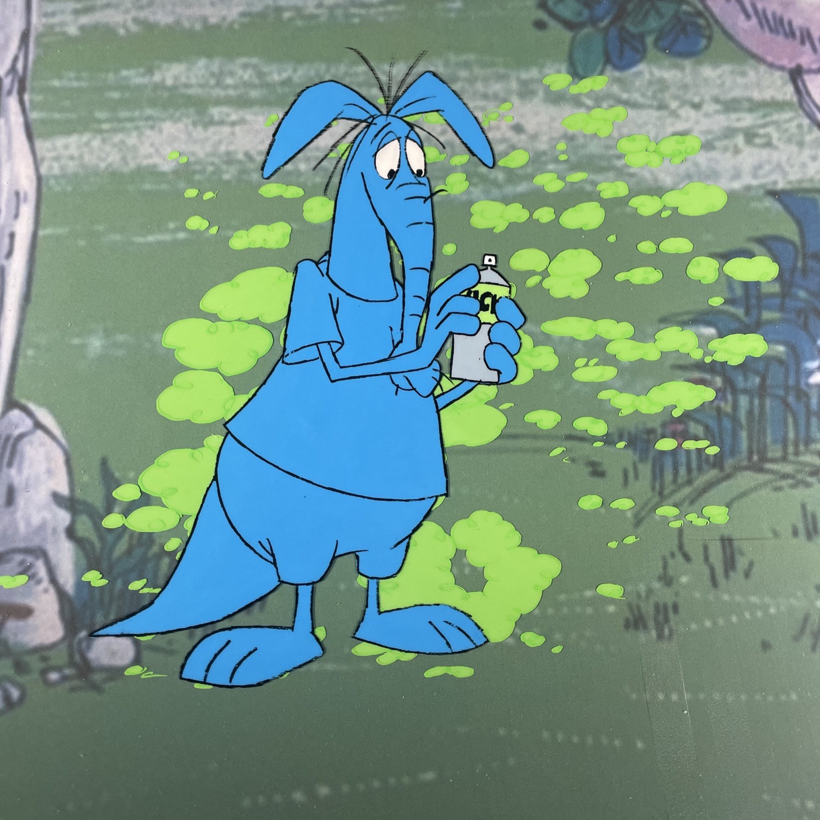 The Ant And The Aardvark Animation Cel 1969 Vtg Cartoon Network Pink Panther I8