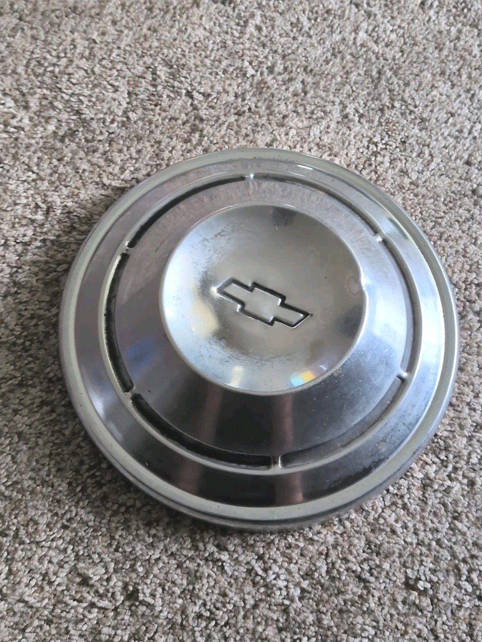 Vintage 1968-1970 Chevy Dog Dish Hubcap 10.5” Camaro Chevelle Nova ? COPO