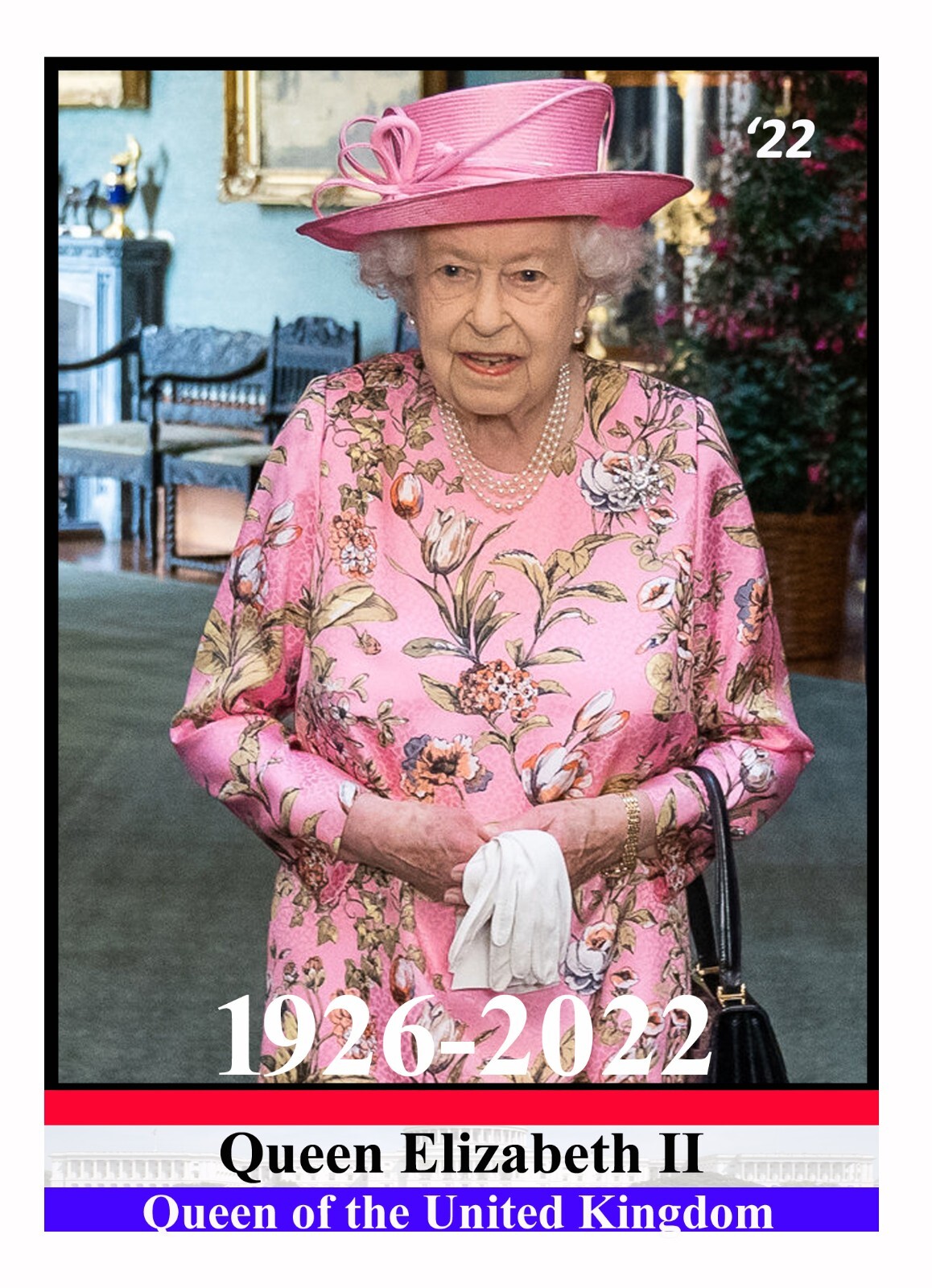 2022 Queen Elizabeth II Political Trading Card RIP 1926-2022
