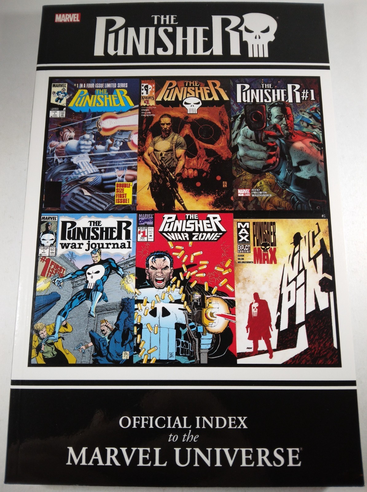 💥💀 PUNISHER OFFICIAL INDEX TO THE MARVEL UNIVERSE TPB Amazing Spider-Man 129