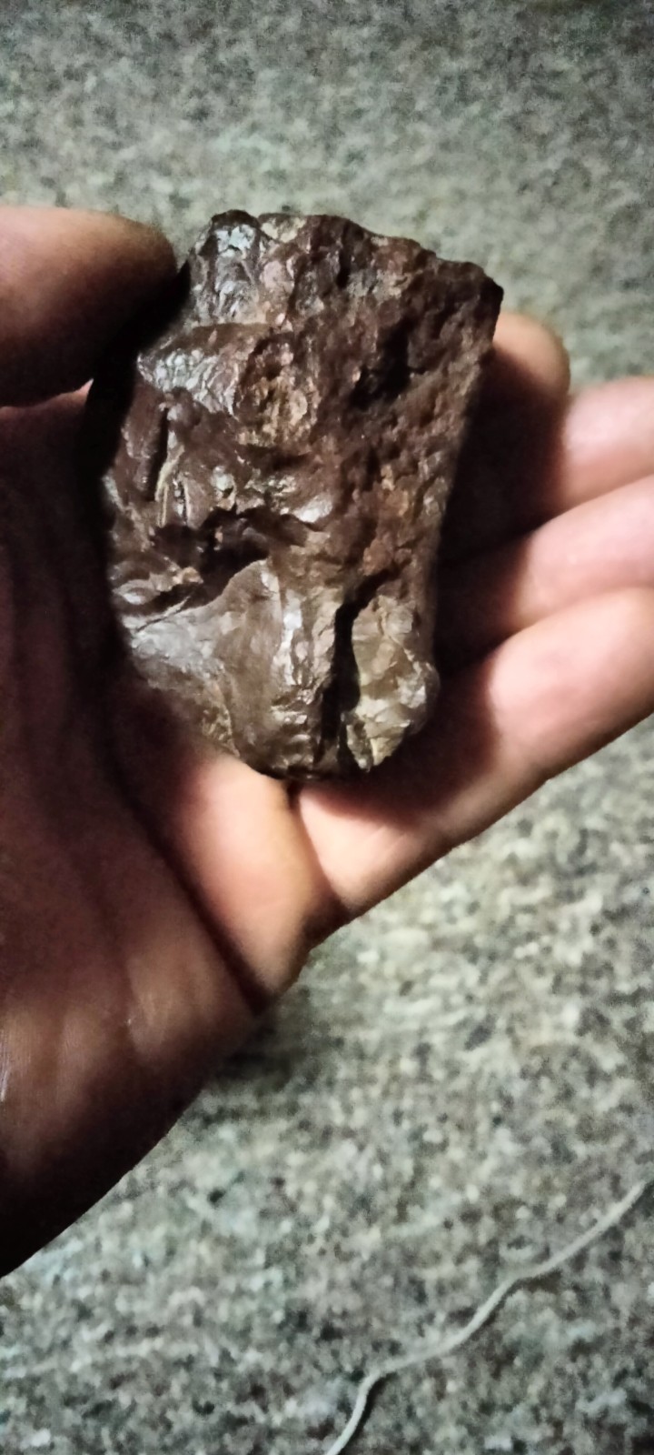 Very Unique Mammoth Effigy Stone With Faces. Very Unique Mammoth Effigy Stone With Faces.