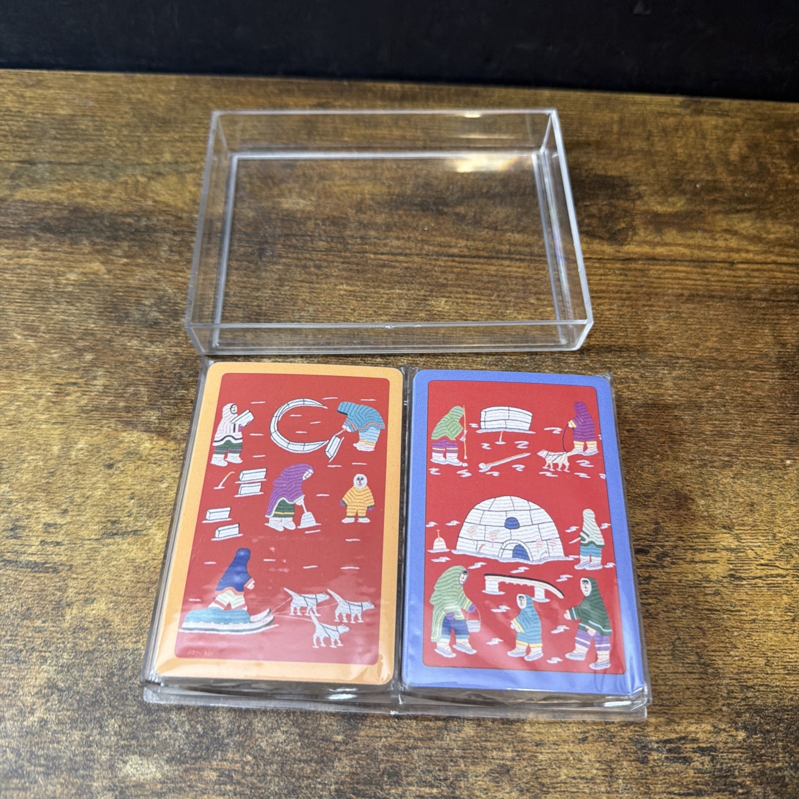 Vintage Canadian Arctic Producers Inuit Tapestry Playing Cards 2 Deck PC-6 New