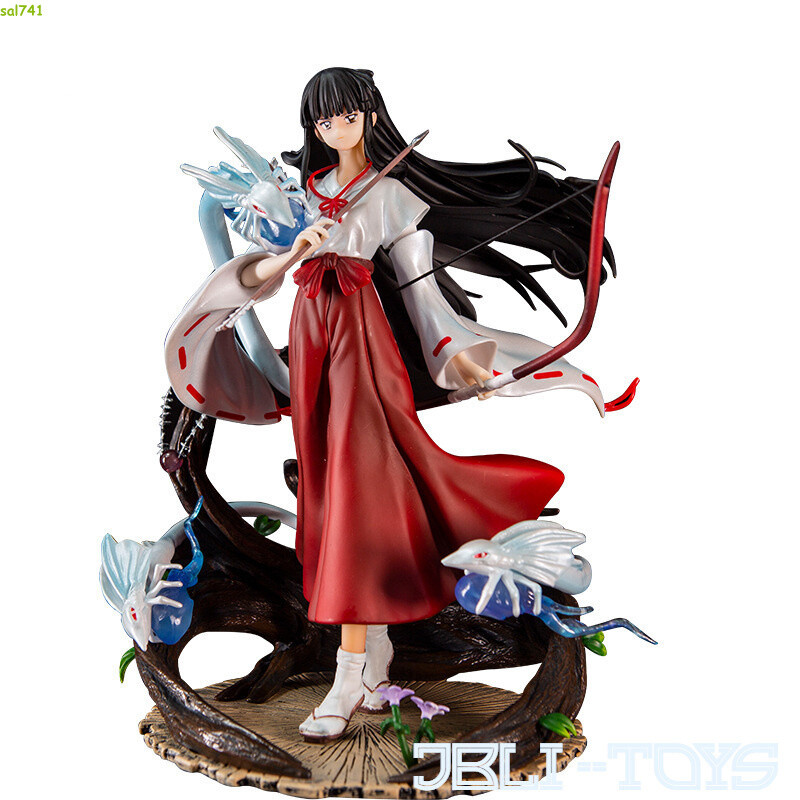Anime Inuyasha Kikyou PVC Figure Statue Collectible Model Decoration Toys Boxed
