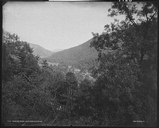 Crabtree Gorge Maryland 1892 Seventeen Mile Grade Landscape Baltimore Ohio RR