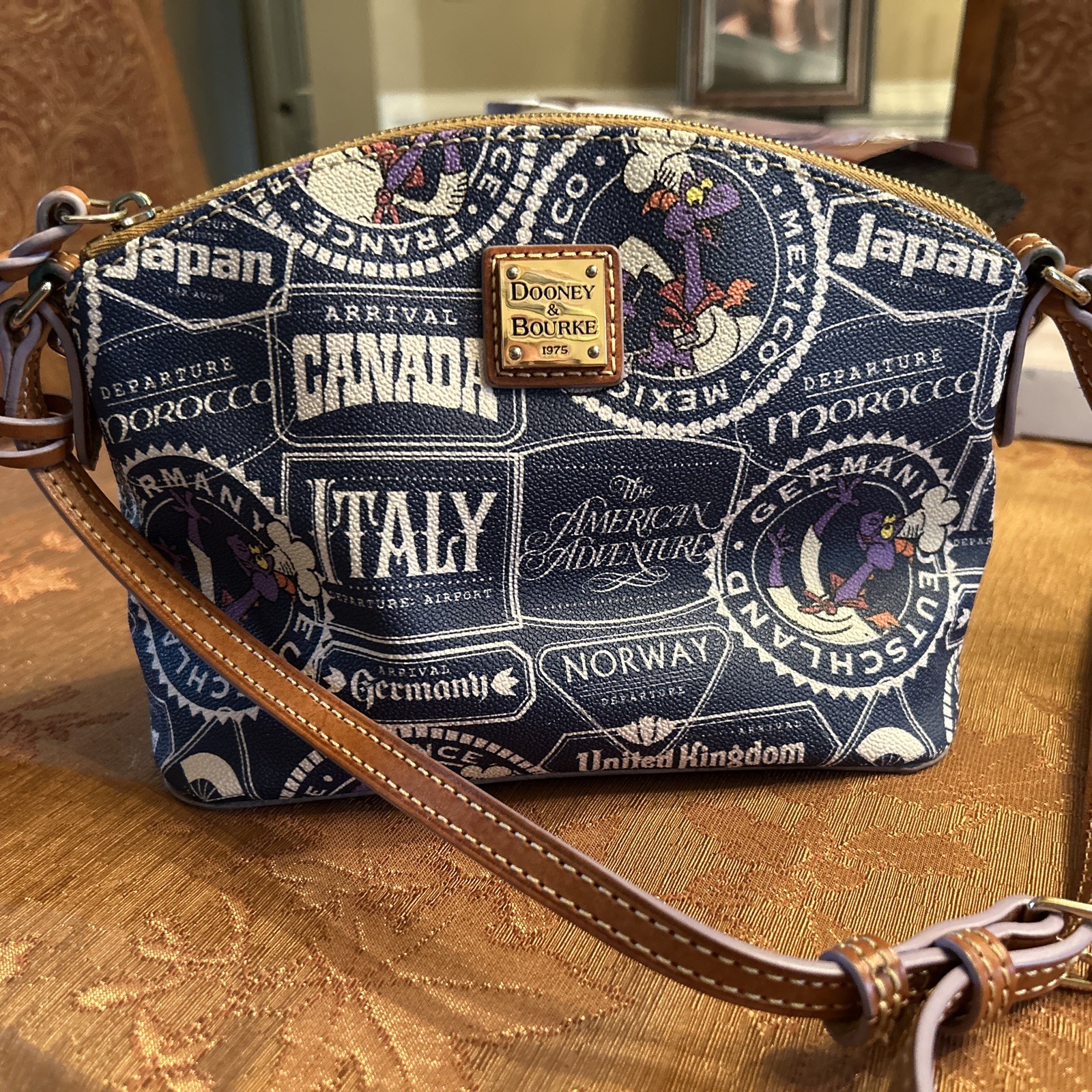 Disney Parks Dooney and Bourke - 2017 Epcot Food And Wine Festival Purse Figment