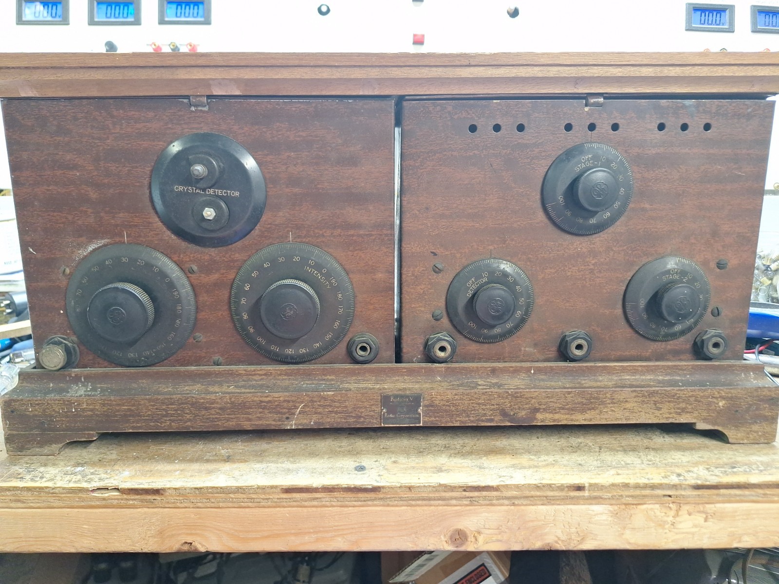 1920s RCA Radiola V Radio Receiver AR-885-A AR-1300 AA-1400 Vintage