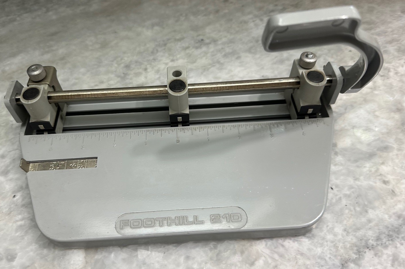 Vintage Foothill 210 Three Hole Punch Made In The USA-Tested