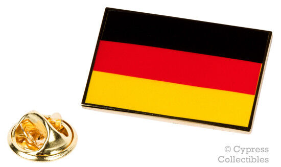 GERMANY FLAG ENAMEL LAPEL PIN Deutschland GERMAN Bundesflagge TIE TACK BADGE 