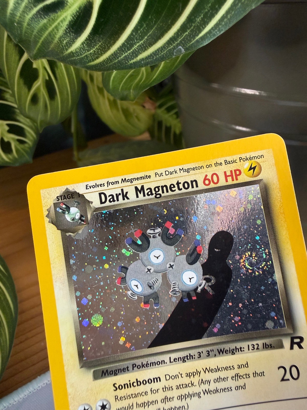 Dark Magneton 28/82 - Team Rocket Pokemon - LP - SWIRL Dark Magneton 28/82 - Team Rocket Pokemon - LP - SWIRL