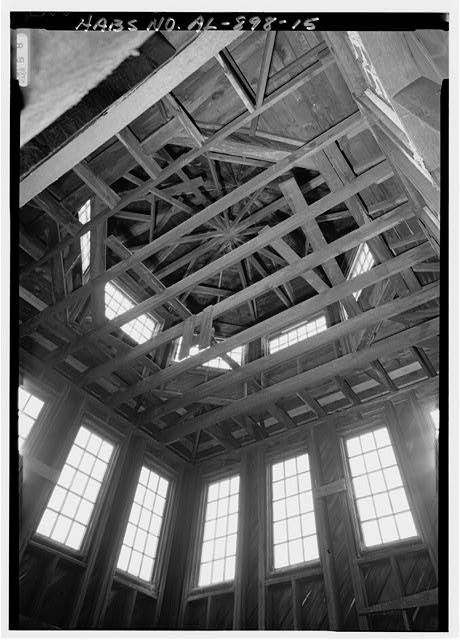 Birmingham Alabama Sixteenth Street Baptist Church 1900s Dome Framing Interior