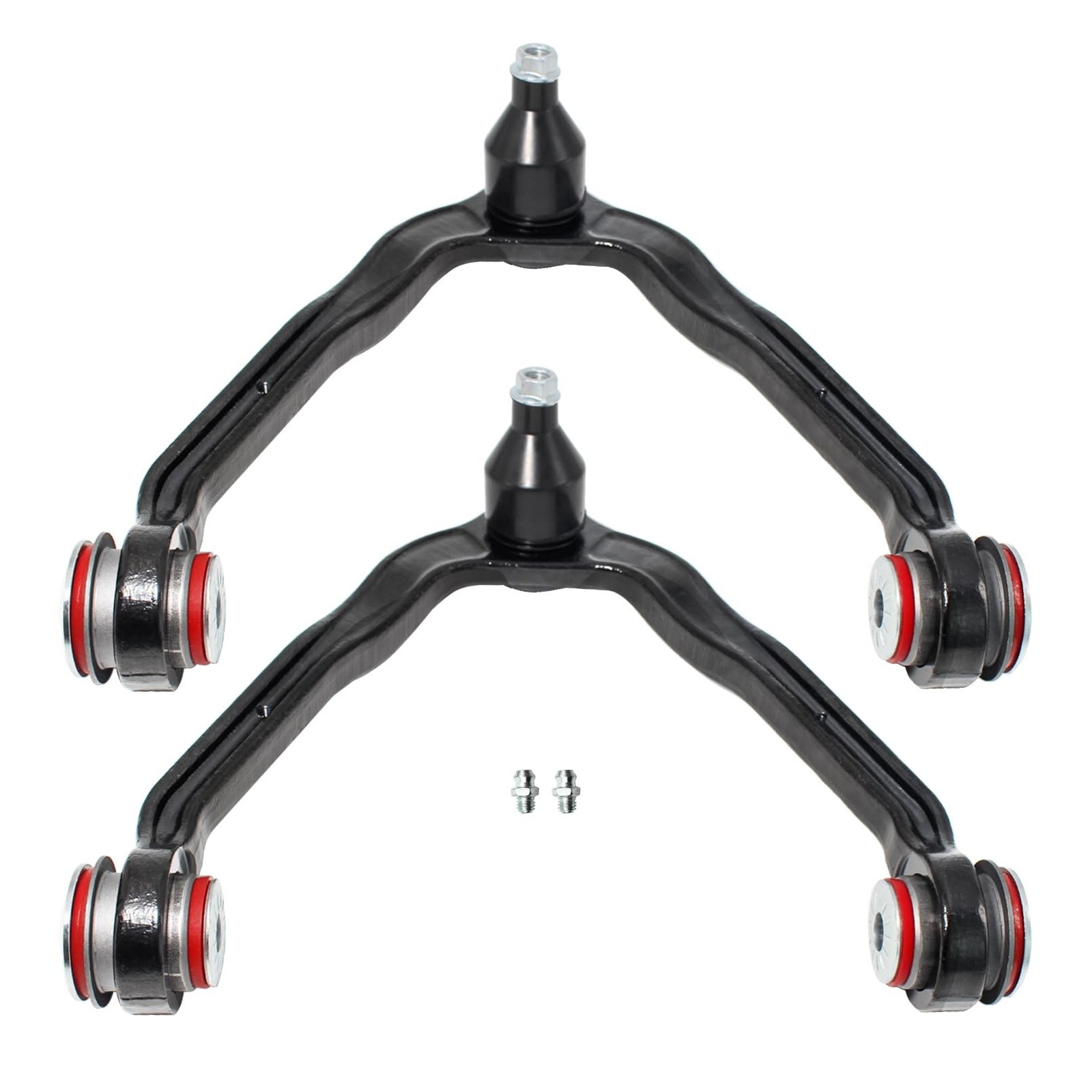 Front Upper Control Arms with Polyurethane Bushings for 1999-2006 Chevy Silve...