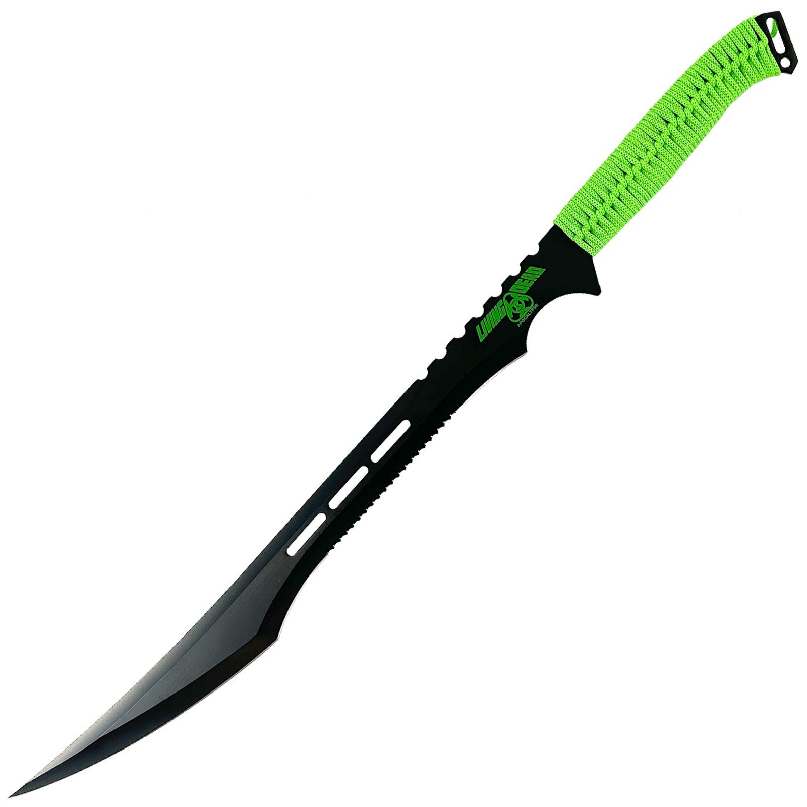 Living Dead Apocalypse Full Tang Ninja Sword with Sheath for Display Overall 27\