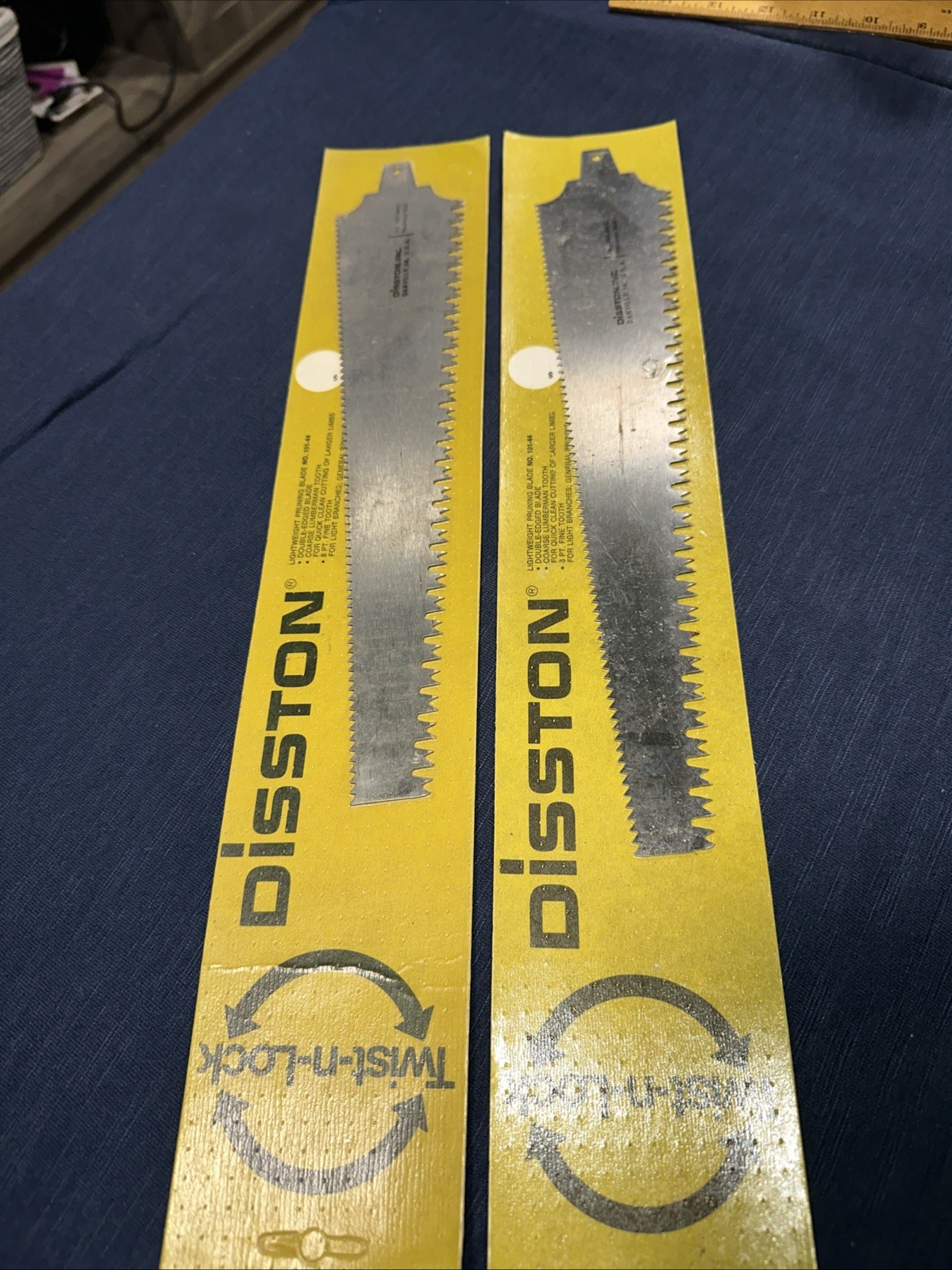 Disston Twist-n-Lock Pruning Saw Blades For 101-44 C Pruning Saw New Old Stock