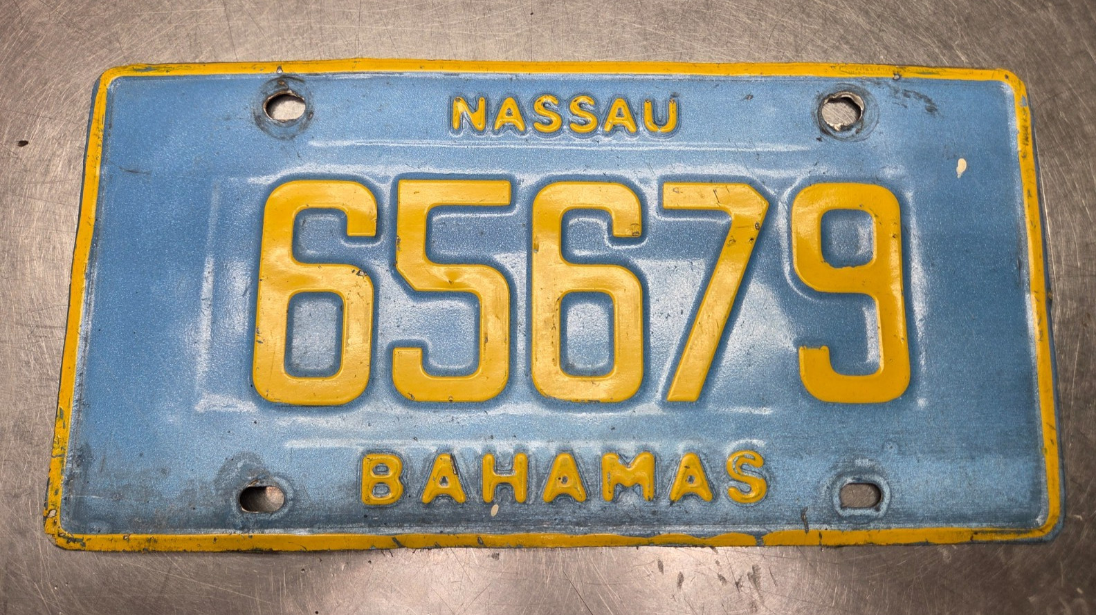 Vintage Bahamas Nassau Bahama 65679 License Plate Car Truck Van Vehicle