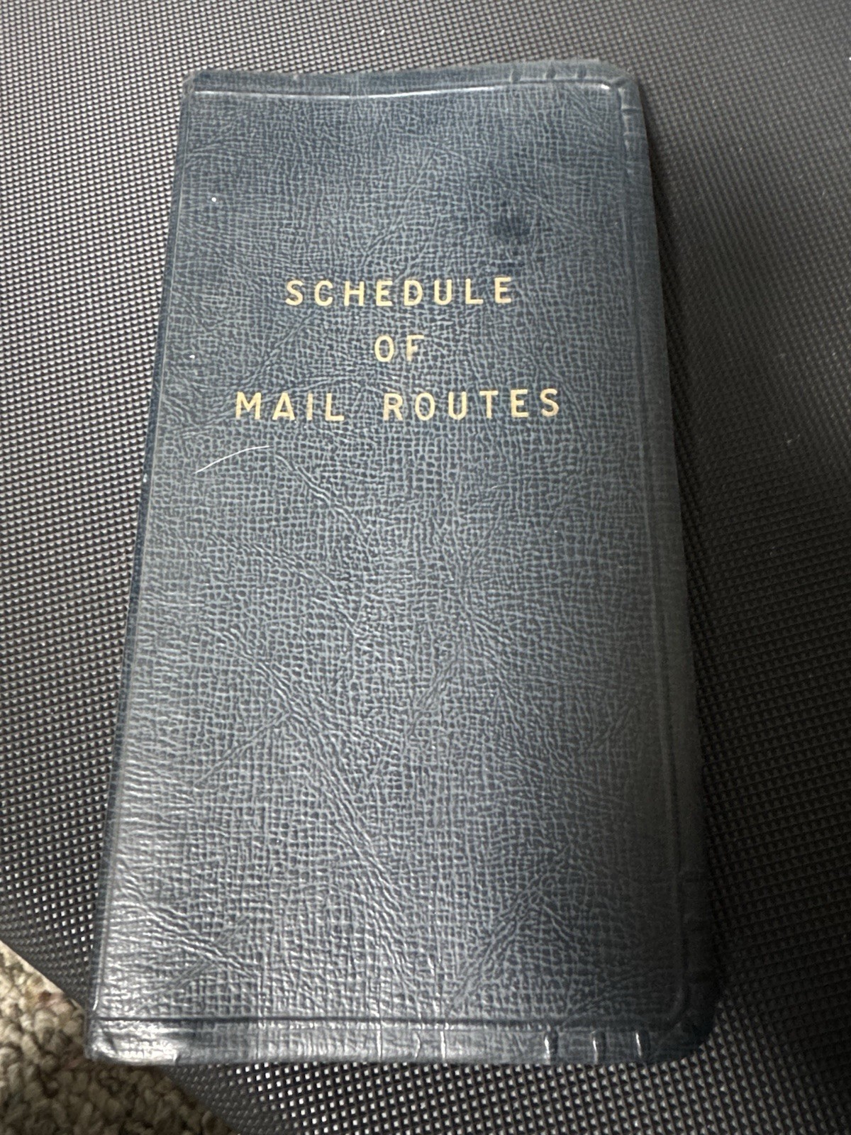 Schedule of Mail Routes 1956 OH/IN/KY Region Vintage Postal History USPS RMS