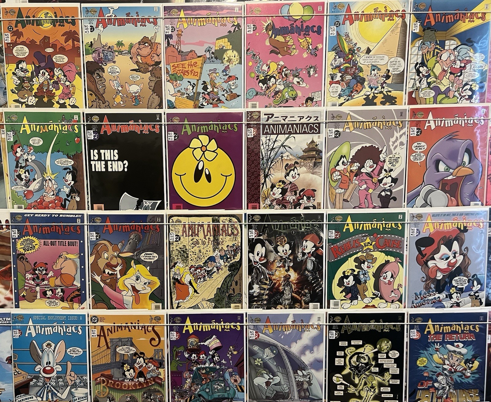 ANIMANIACS #2 3 4 5 6 7 8 11 12 13 14 15 16 17 18 19 20 21 22 24 25 27 28 29 NM