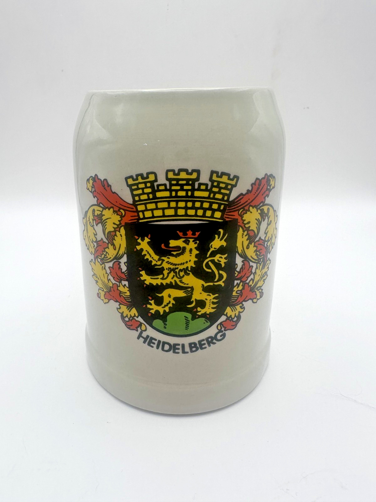 Vintage Heidelberg German Beer Mug Stein Stoneware Souvenir Coffee Cup Vintage Heidelberg German Beer Mug Stein Stoneware Souvenir Coffee Cup