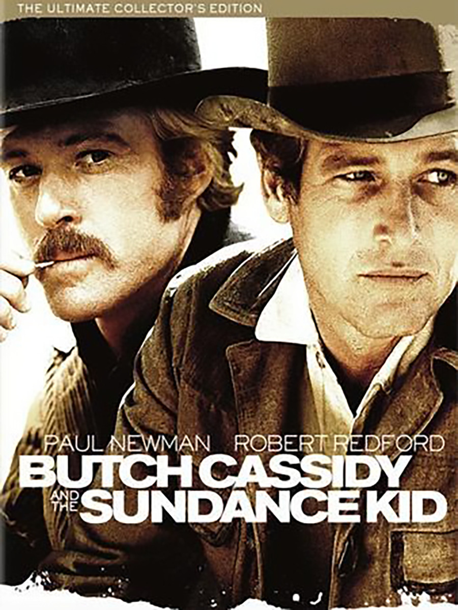 ROBERT REDFORD PAUL NEWMAN BUTCH CASSIDY SUNDANCE Fridge Magnet Metal 3x4 1078