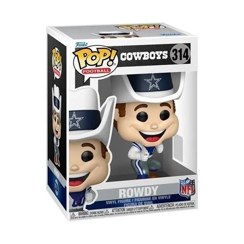 Funko Pop NFL Mascots Dallas Cowboys Rowdy Vinyl Figure #314
