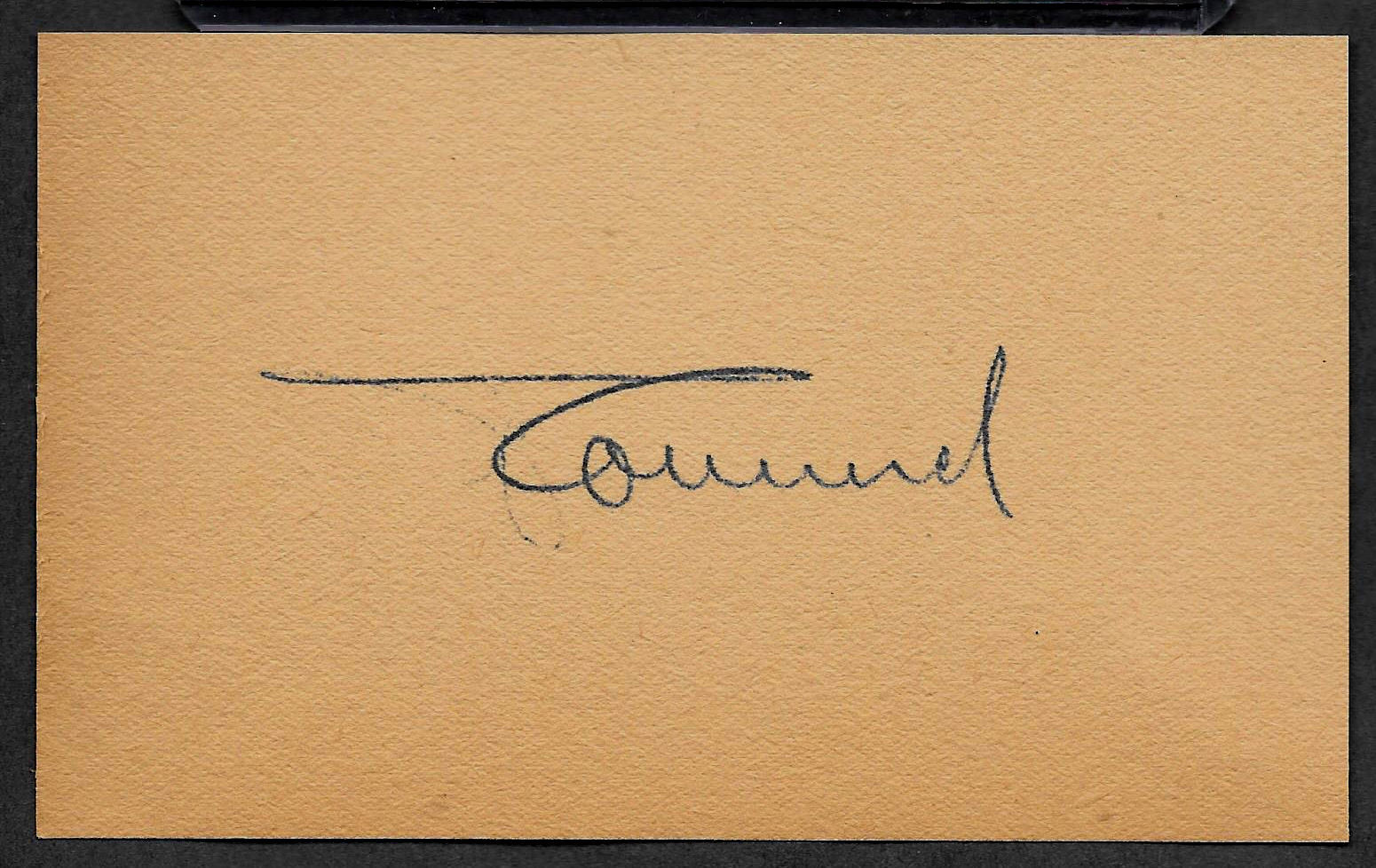 Erwin Rommel Autograph Reprint On Genuine Original Period 1940s 3X5 Card Erwin Rommel Autograph Reprint On Genuine Original Period 1940s 3X5 Card