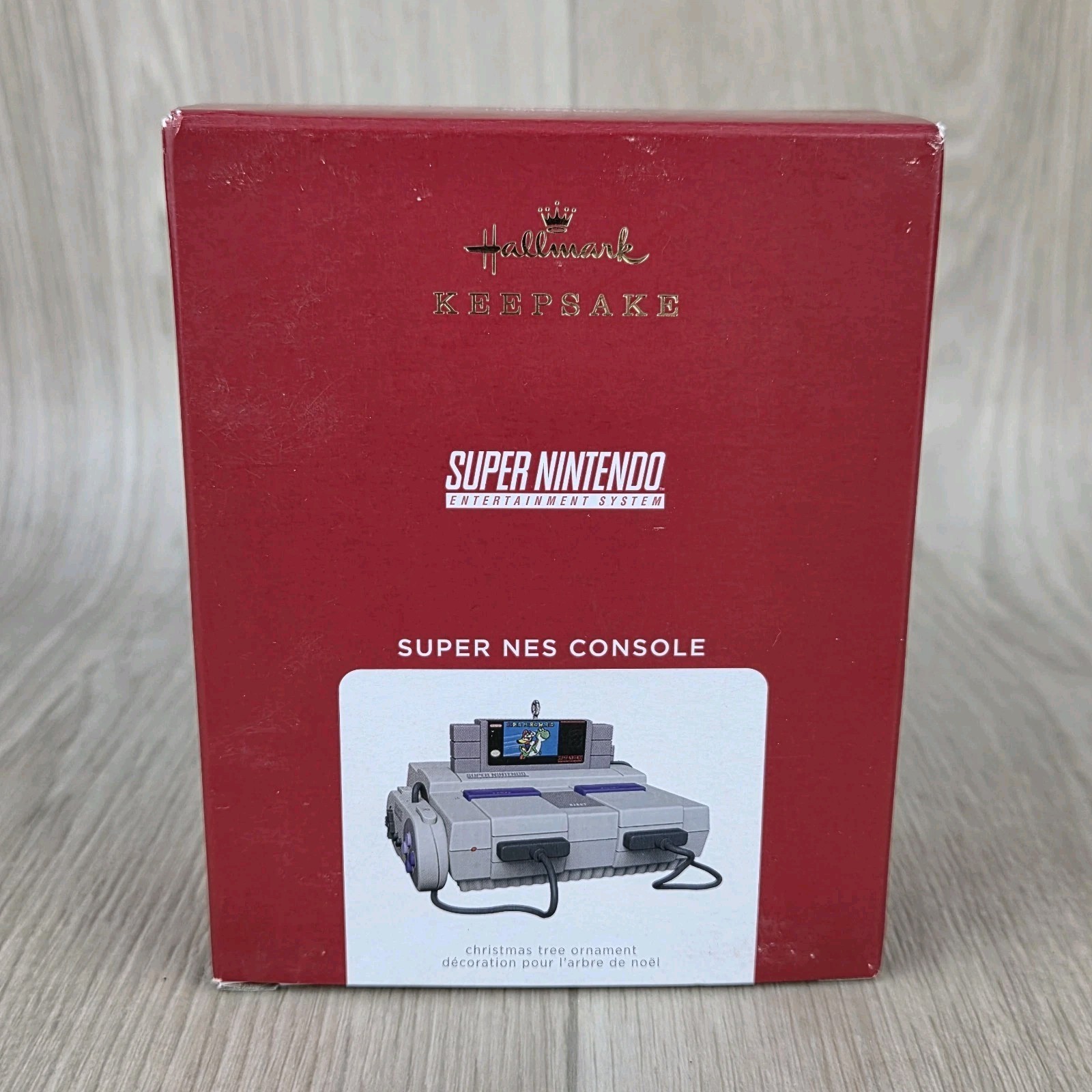 Hallmark Keepsake 2021 Super Nintendo NES Console SNES Ornament Sound Light