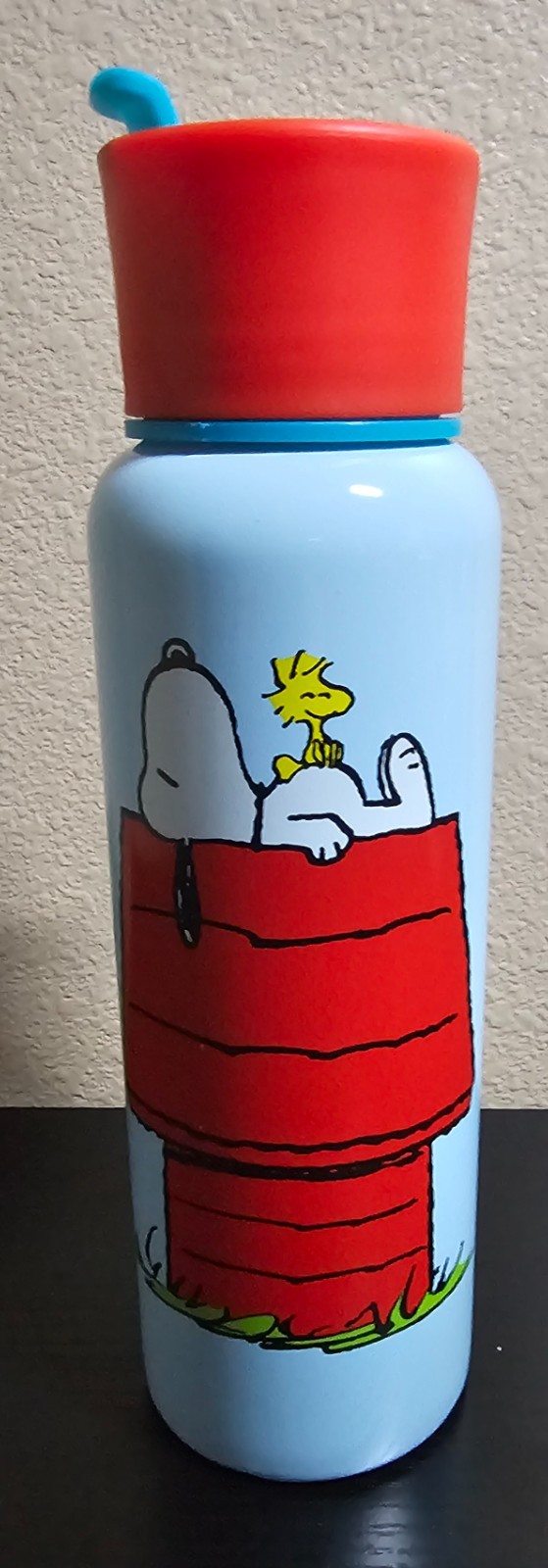 Peanuts Snoopy & Woodstock 18 oz Insulated Stainless Steel Water Bottle