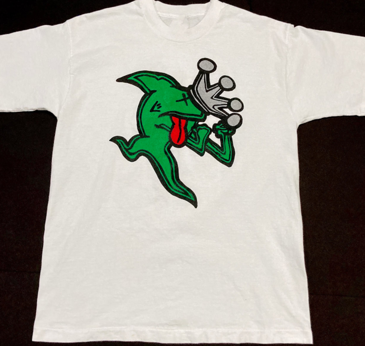Hagfish band LOGO white T-shirt short sleeve S to 5XL UJS86