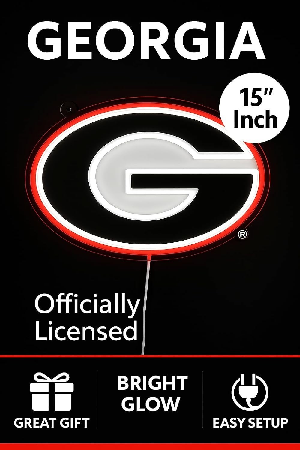 UGA Gifts Neon Sign 15\