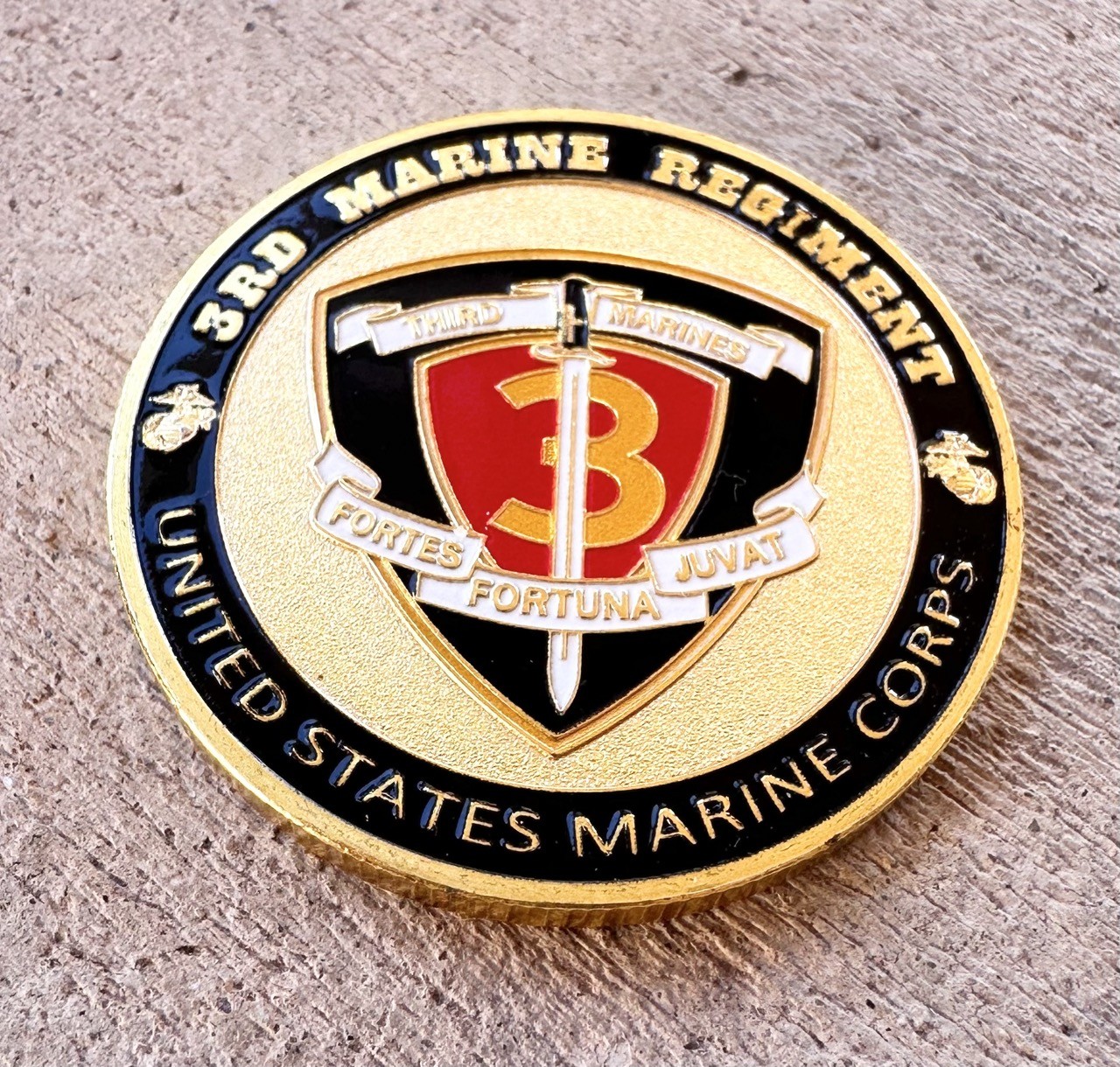 US MARINE CORPS - 3rd MARINE REGIMENT Challenge Coin ·FAST SHIPPING· ·IN STOCK·