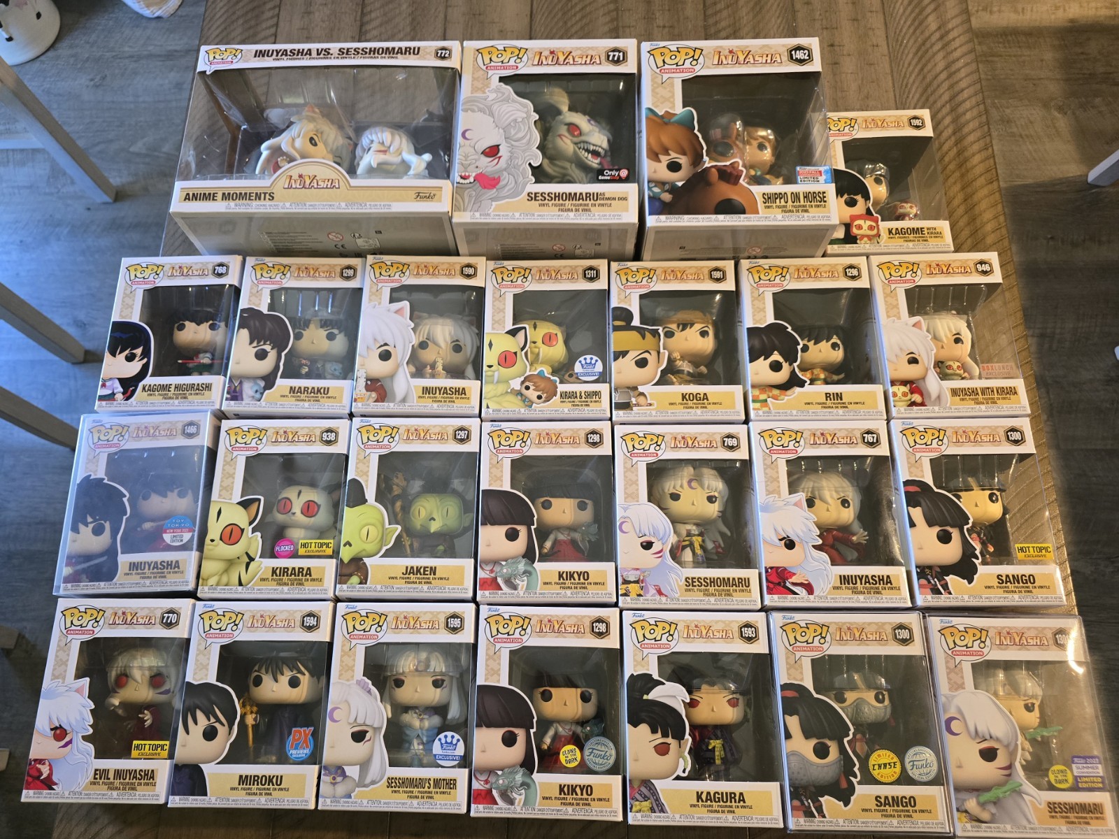 Lot Of 25 Inuyasha Funko Pops *Read Description* Lot Of 25 Inuyasha Funko Pops *Read Description*