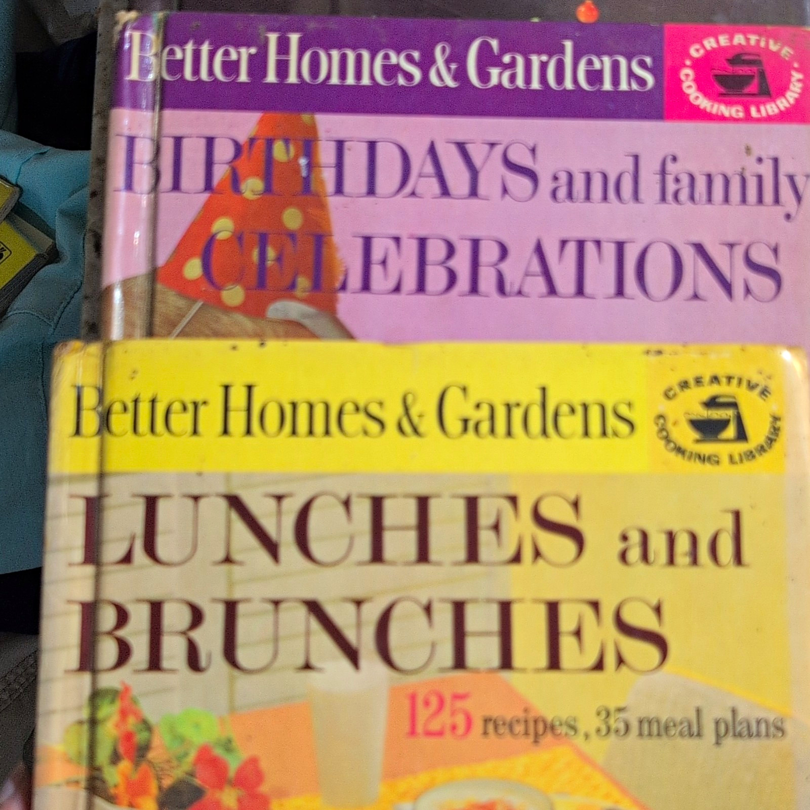 Better Homes & Gardens Creative Cooking Library Cookbook Lot 4