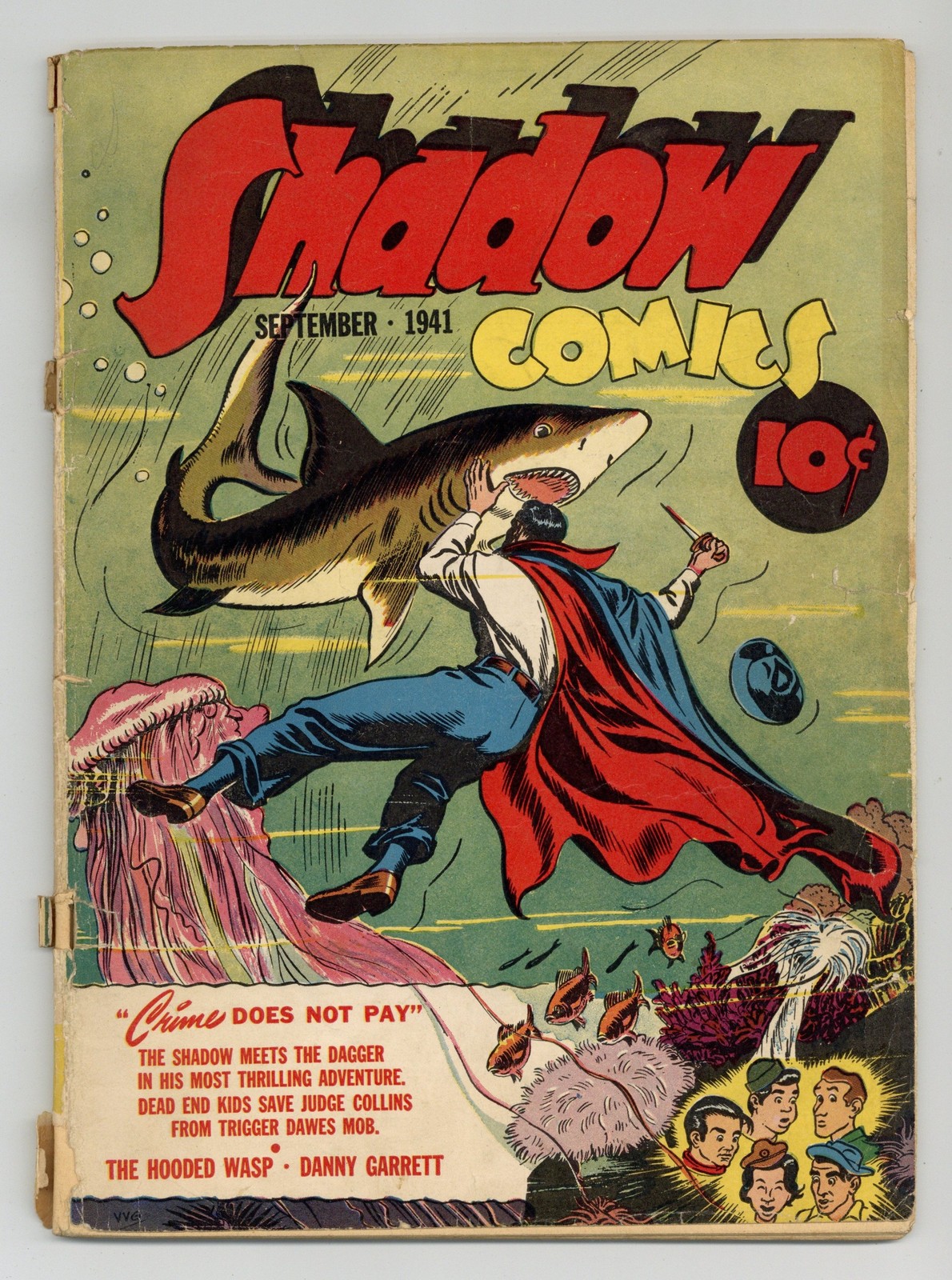 Shadow Comics Vol. 1 #12 GD 2.0 1940