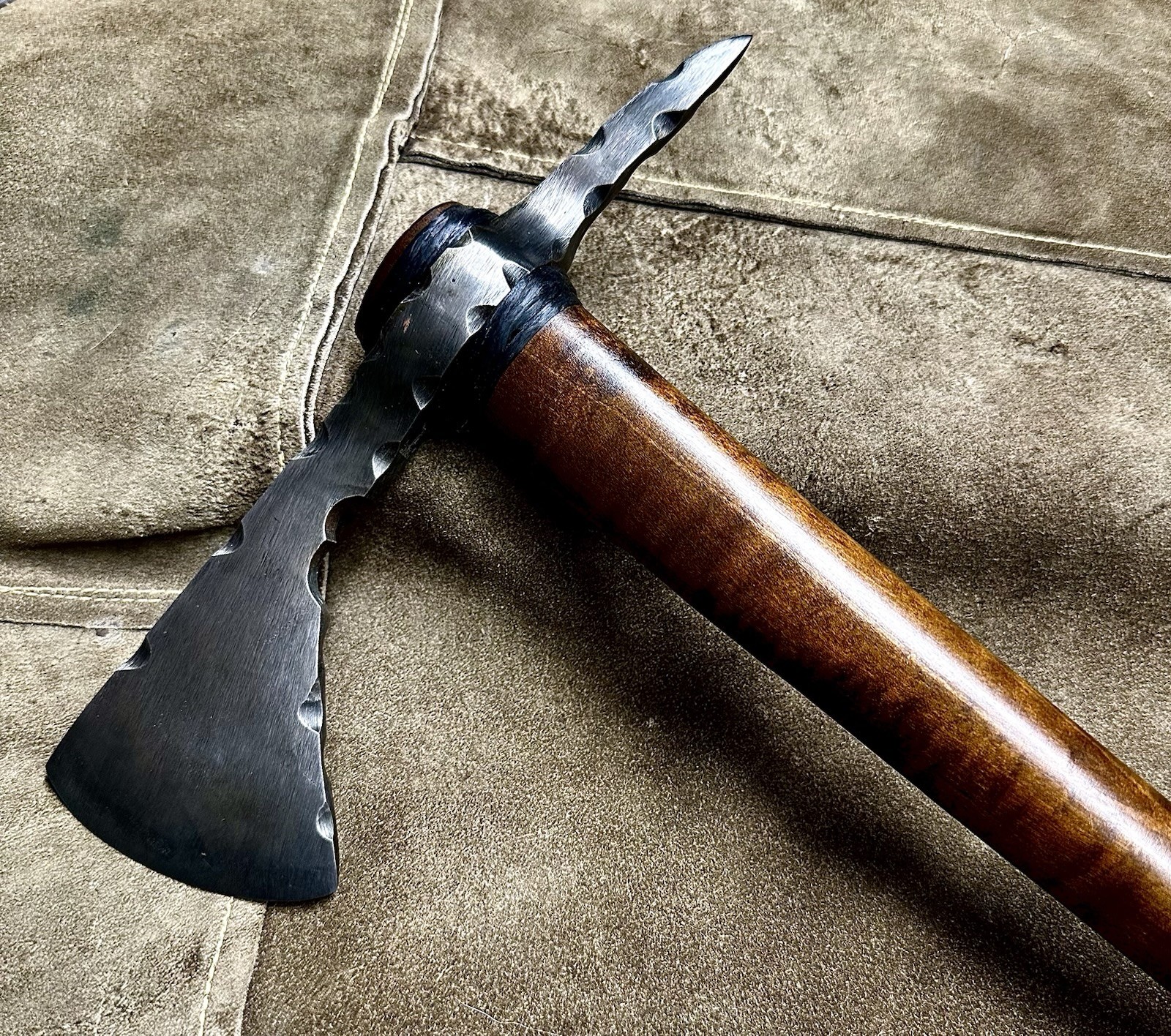 Hand Forged Spiked Tomahawk Made in the USA 