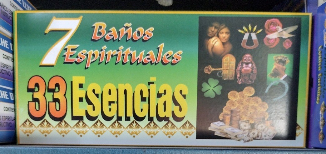 33 ESENCIAS 7 BANOS ESPIRITUALES  / 33 ESSENCES 7 SPIRITUAL BATHS BOX  SET 
