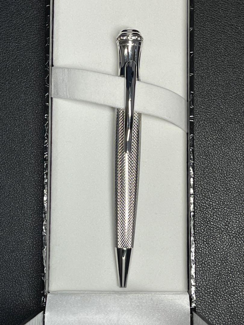 Xezo Ambassador diamond-cut and rhodium-plated B-1 #8237d4