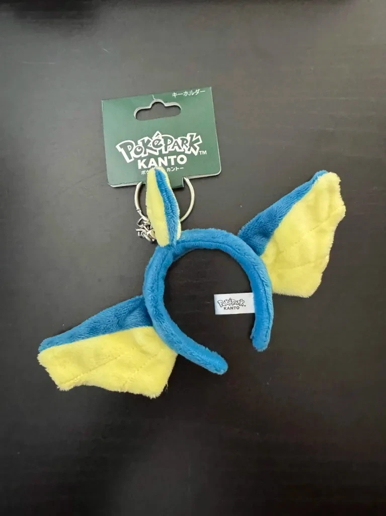 Pokemon PokéPark Kanto Vaporeon Mini Ears Headband Keychain