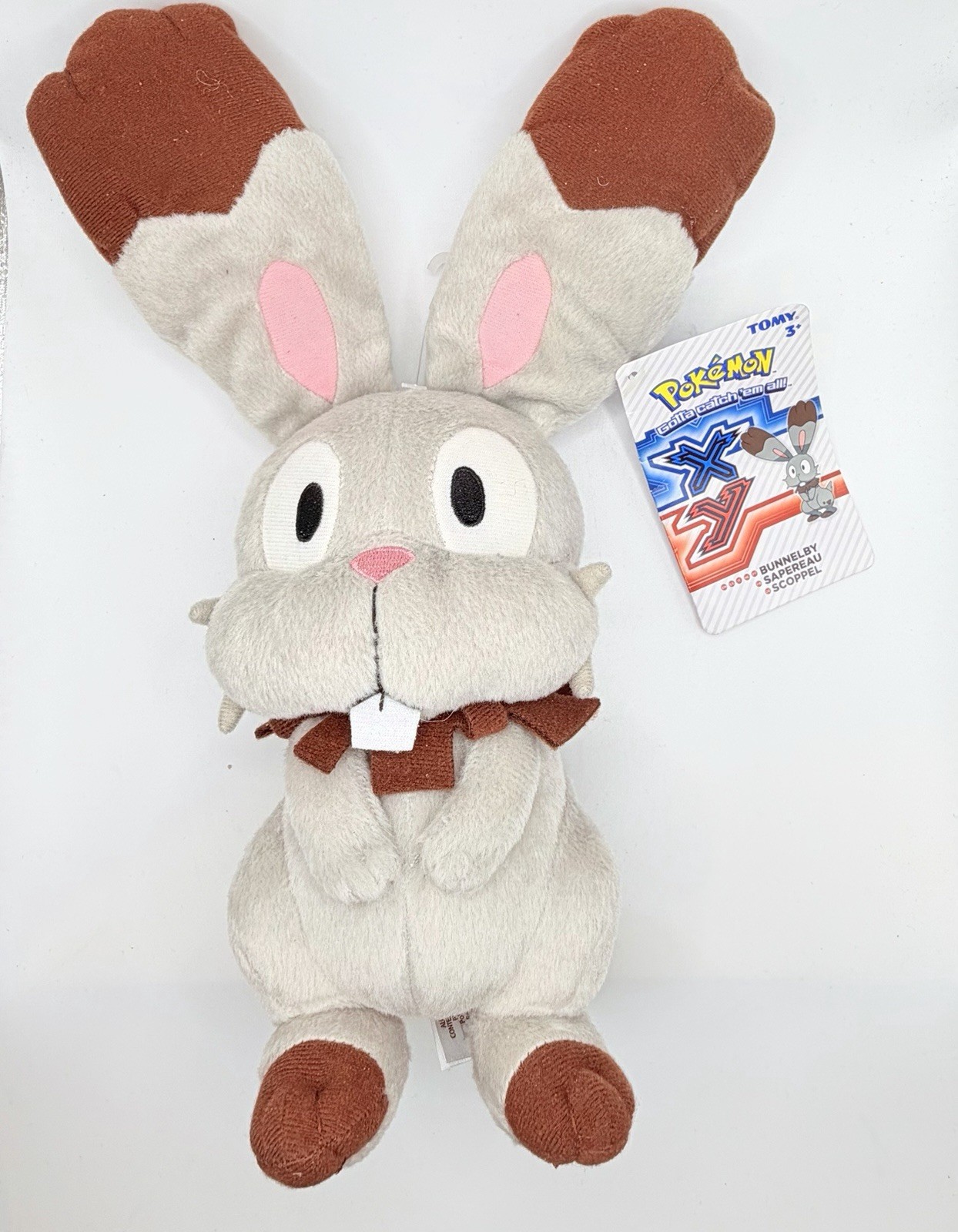 Pokemon XY 11” Bunnelby Plush Doll NWT New With Tags Tomy 2014 Pokemon XY 11” Bunnelby Plush Doll NWT New With Tags Tomy 2014