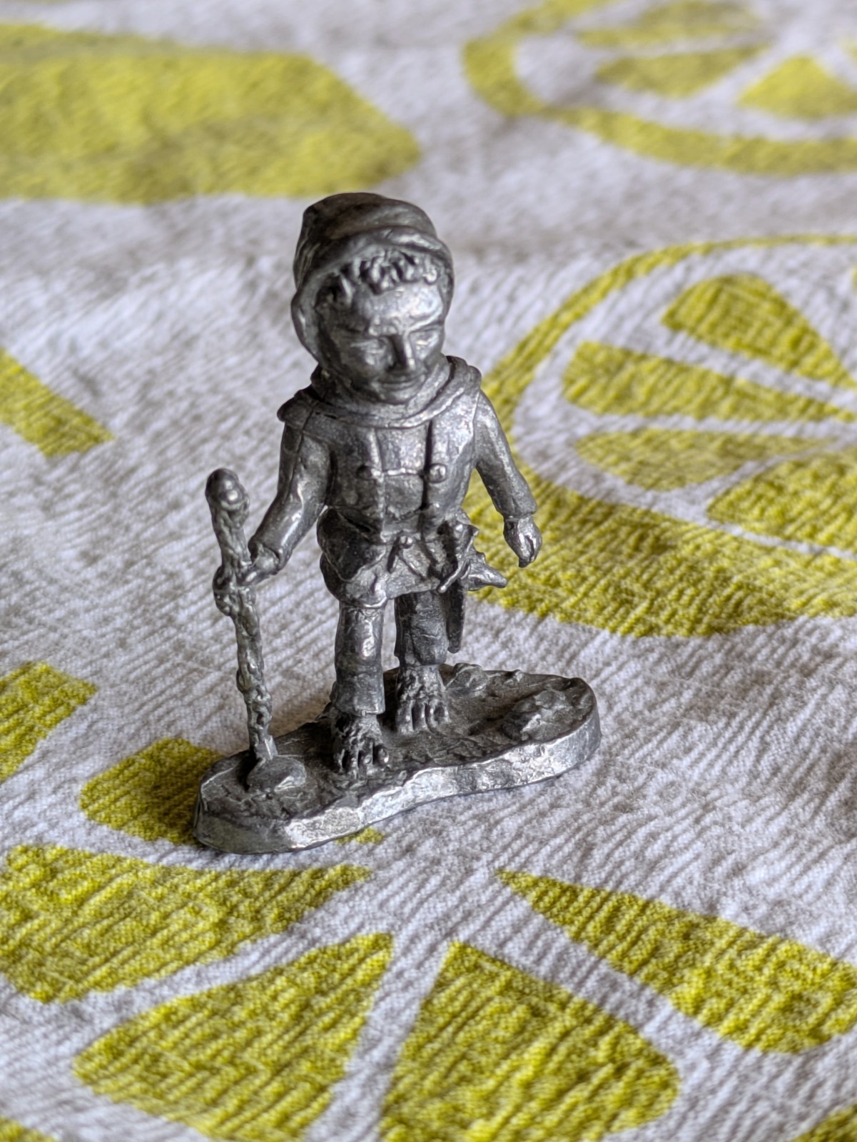 Frodo Pewter Figurine by Artist Phil Hauser (1970\'s Lord of the Rings)