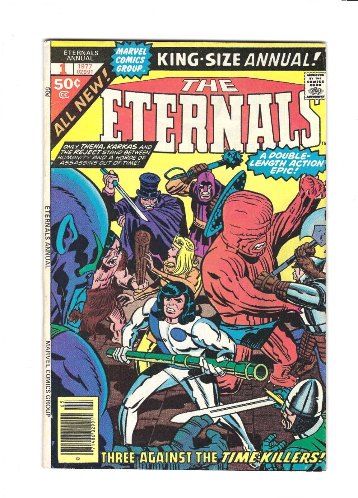 The Eternals Annual #1: Dry Cleaned: Pressed: Bagged: Boarded: VF 8.0