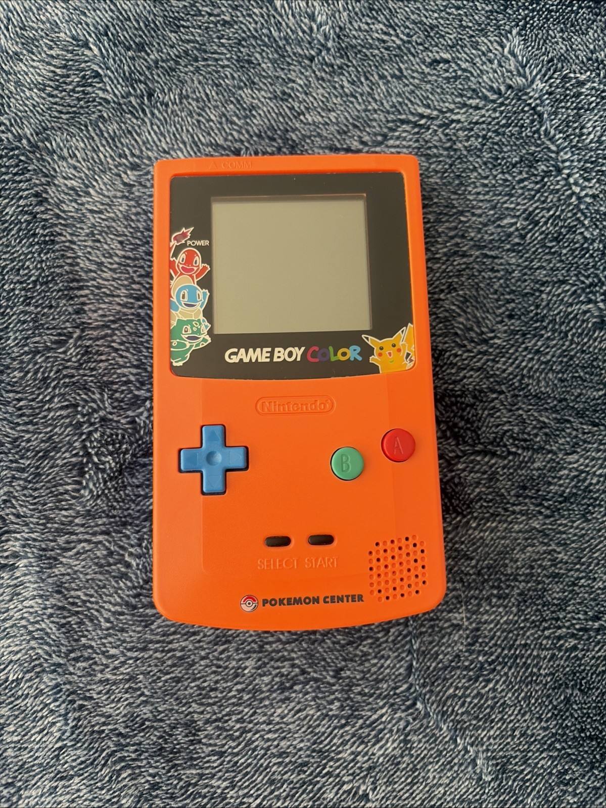 Nintendo Game Boy Color Pokemon Center 3rd Anniversary Limited Edition 