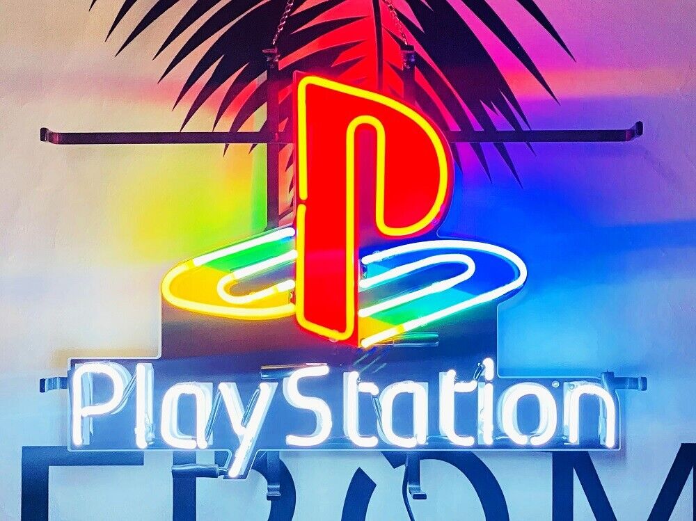 PlayStation Game Room Lamp Neon Light Sign With HD Vivid Printing 20\