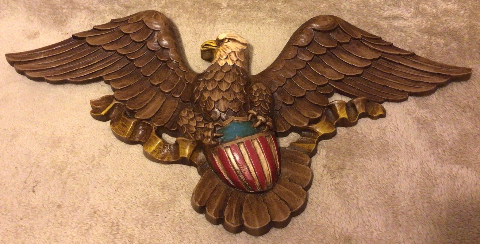 Syroco Bald Eagle w/Shield 5172 USA 24\