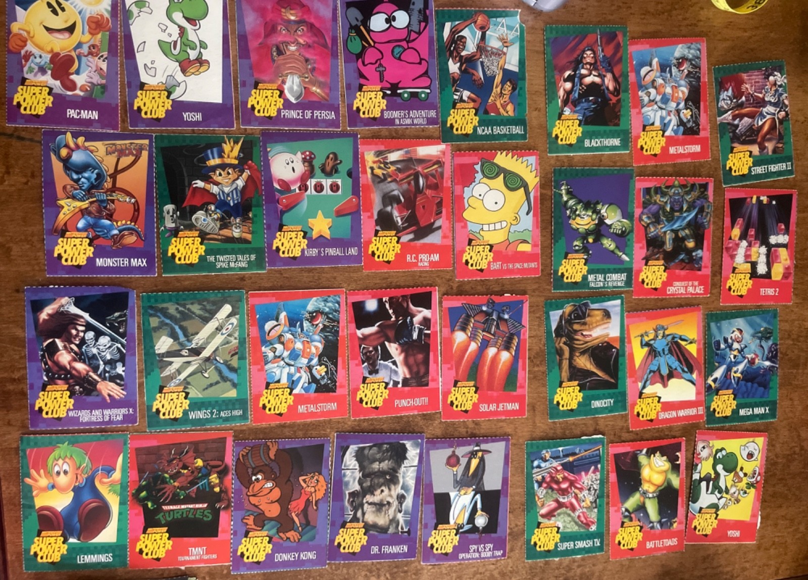 Vintage 90s Nintendo Power Super Club Trading Card Lot Of 50+ Vintage 90s Nintendo Power Super Club Trading Card Lot Of 50+