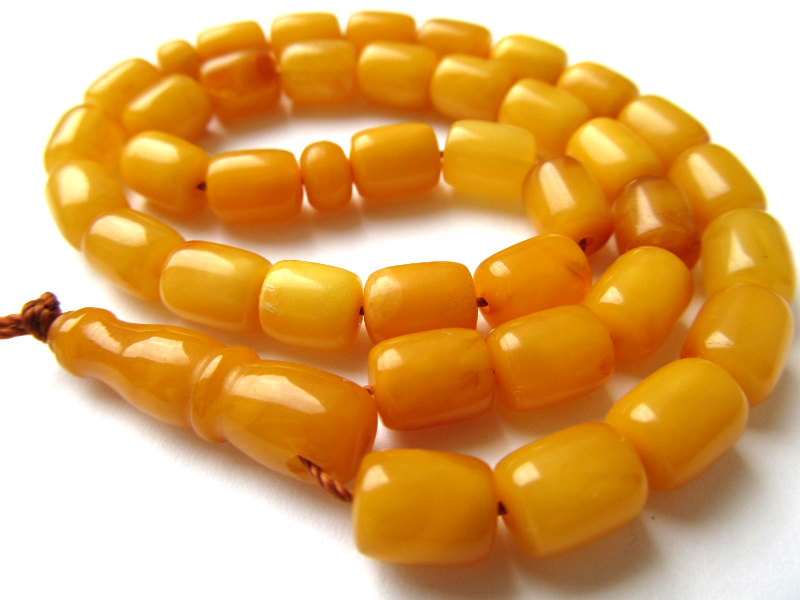 AMBER ROSARY ISLAMIC PRAYER 37 BEADS BALTIC GENUINE STONE,Tasbih Misbaha KAHRAMA