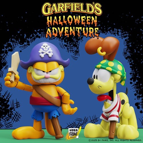 Boss Fight Studio Halloween Adventure Pirate Garfield Odie 2-Pack 4\ Boss Fight Studio Halloween Adventure Pirate Garfield Odie 2-Pack 4\