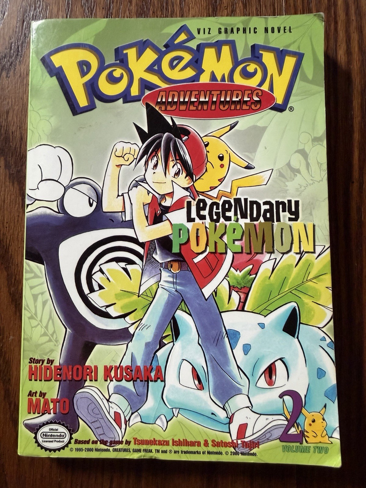Pokemon Adventures: Volume 2: Legendary Pokemon by Kusaka Viz Graphic Novel