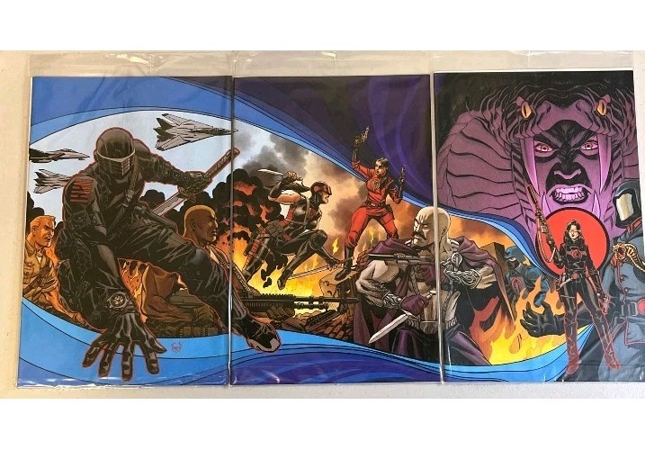 GI Joe ARAH 295 296 297 Full Publisher Virgin Variant Exclusive Connected NM