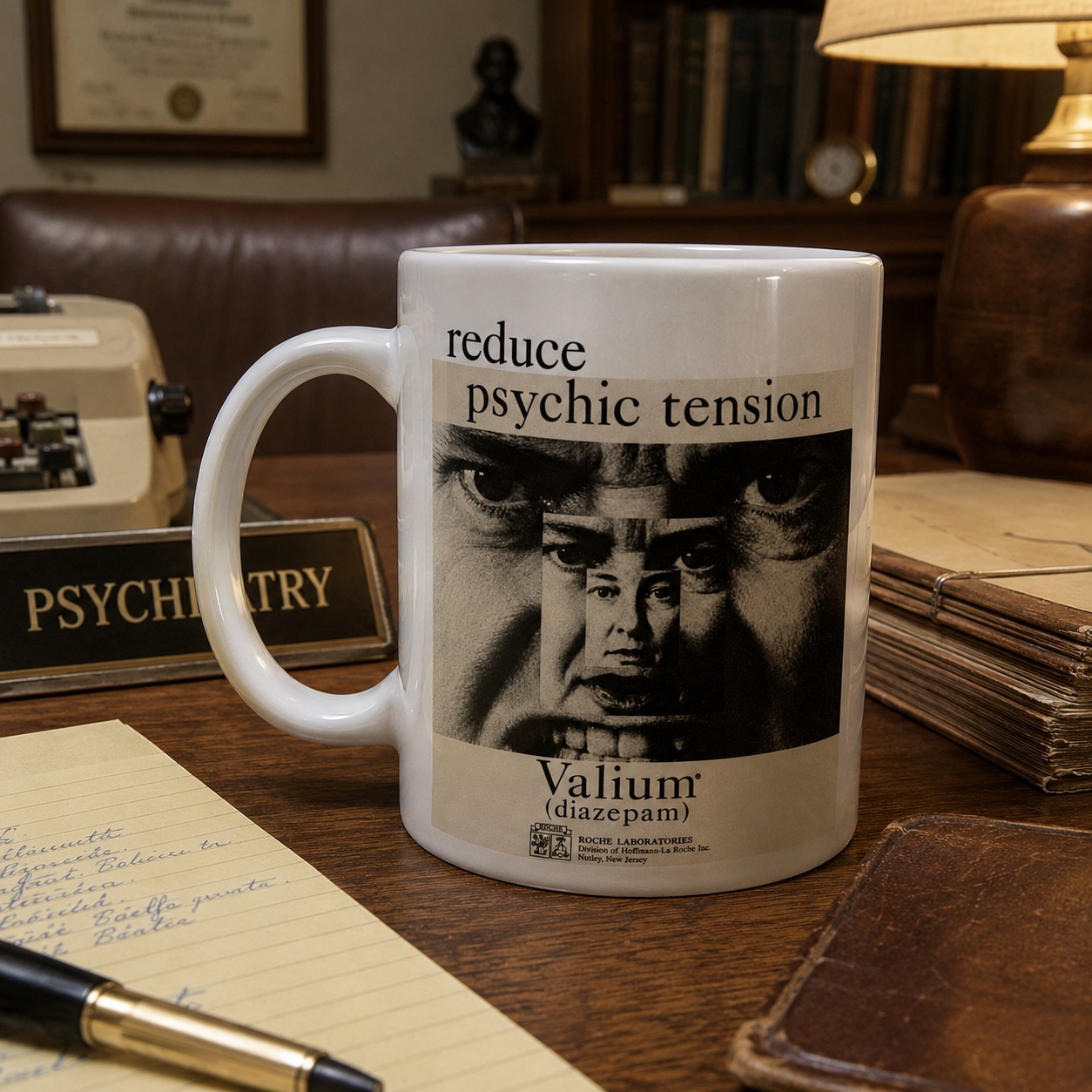 Retro Valium Ad Coffee Mug 11oz - \